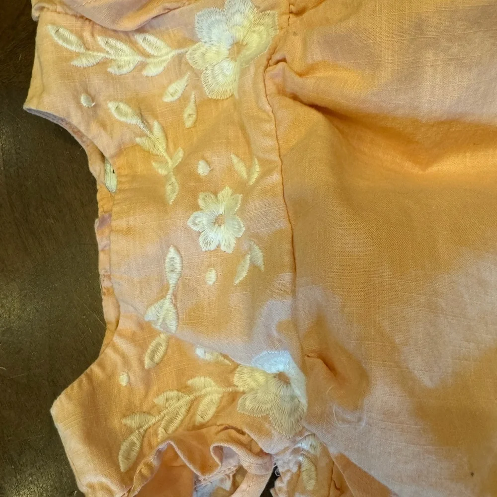 Rachel Zoe Kids Pink Embroidered Blouse Size 12 Months - Picture 3 of 4